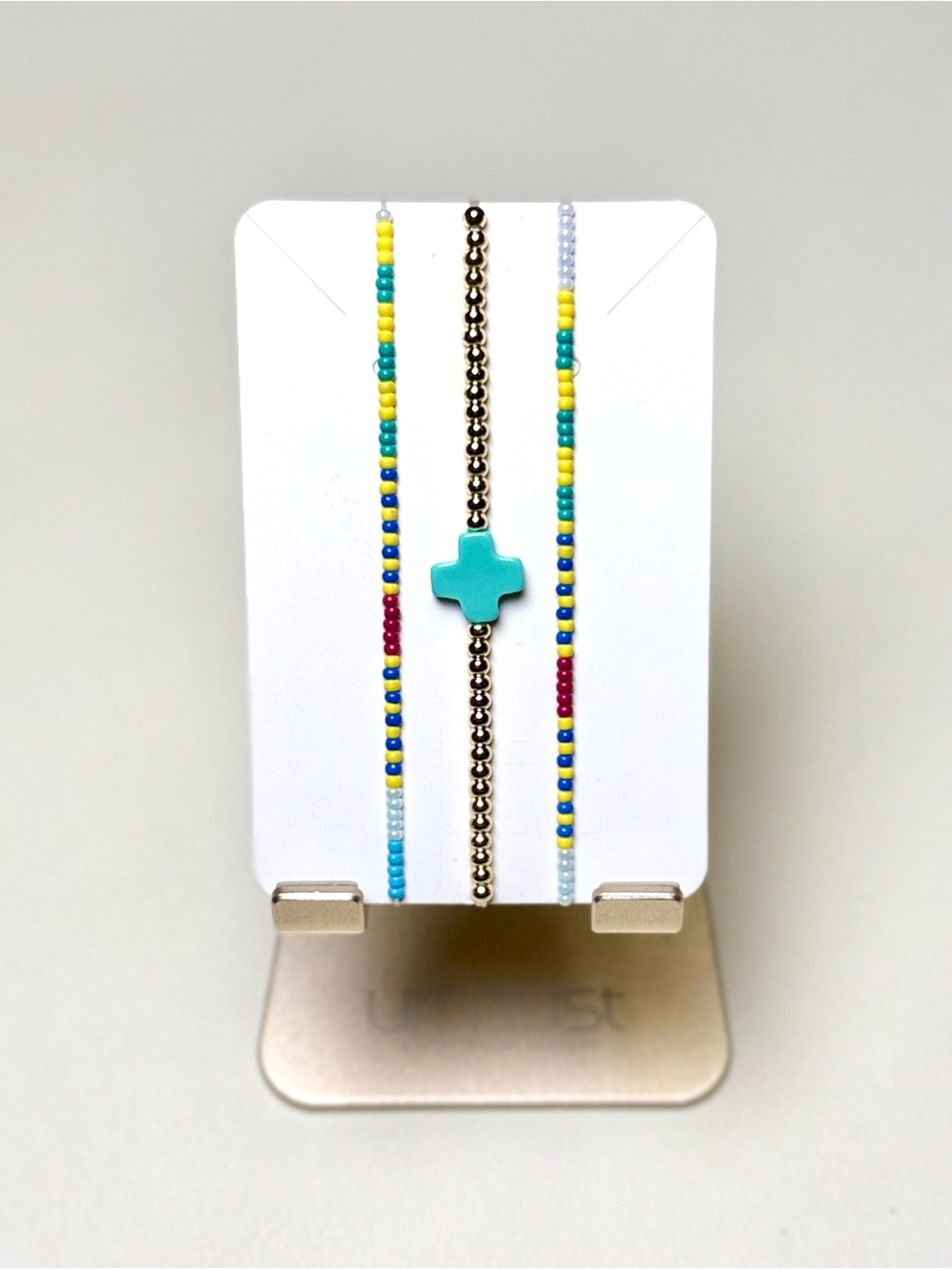Gilded Grit India Bracelet Stack